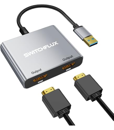 Amazon.com: Insignia USB 3.0 to Dual HDMI with 4K Adapter NS